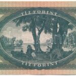 1957. 10Ft 'A 614 055052' T:III szép papír Hungary 1957. 10 Forint 'A 614 055052' C:F fine paper Adamo F4 - Image 2