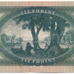 1949. 10Ft 'A 967 161052' T:III fo. Hungary 1949. 10 Forint 'A 967 161052' C:F spotted Adamo F3 - Image 2