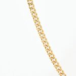 Arany (Au) 14K lapos pancer nyaklánc, jelzett, h: 70 cm, nettó: 11,6 g - Image 2