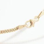 Arany (Au) 14K lapos pancer nyaklánc, jelzett, h: 70 cm, nettó: 11,6 g - Image 3