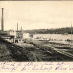 1906 Malchow i. Meckl., Fabrik / factory. Ernst Schröder (EB)