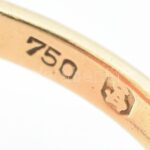 Arany (Au) 18K római harcos kámeás gyűrű, jelzett, méret: 53, bruttó: 5,2 g - Image 4