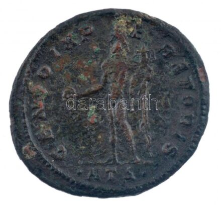Római Birodalom / Heraclea / Maximianus 297-298. AE Follis Br (6,01g) T:2,2- Roman Empire / Heraclea / Maximianus 297-298. AE Follis Br 'IMP C GAL VAL MAXIMIANVS PF AVG / GENIO IMP-ERATORIS - HTA' (6,01g) C:XF,VF RIC VI 48
