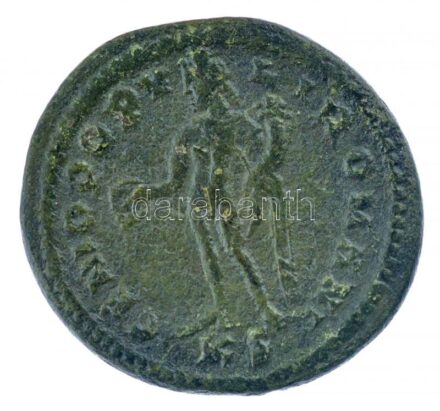 Római Birodalom / Cyzicus / Diocletianus 294-295. Nummus billon (10,08g) T:2- Roman Empire / Cyzicus / Diocletian 294-295. Nummus billon 'IMP C C VAL DIOCLETIANVS P F AVG / GENIO POP-VLI ROMANI - KS' (10,08g) C:VF RIC VI 8a