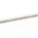 Ezüst(Ag) kígyó nyaklánc, jelzett, h: 45-50 cm, nettó: 6,4 g - Image 2