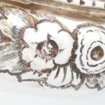 Ezüst(Ag) angol háromlábú fűszertartó pár, jelzett, d: 7 cm, nettó: 113,4 g - Image 3