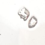 Ezüst(Ag) angol háromlábú fűszertartó pár, jelzett, d: 7 cm, nettó: 113,4 g - Image 4