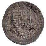 1552K-B Denár Ag 'I. Ferdinánd' (0,55g) T:2- patina Hungary 1552K-B Denar Ag 'Ferdinand I' (0,55g) C:VF patina Huszár: 935., Unger II.: 745.a
