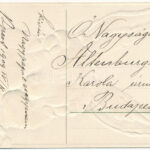 Kellemes húsvéti ünnepeket! Dombornyomott litho nyuszi / Easter greeting, rabbit. Embossed litho, Erika Nr. 4110. - Image 2