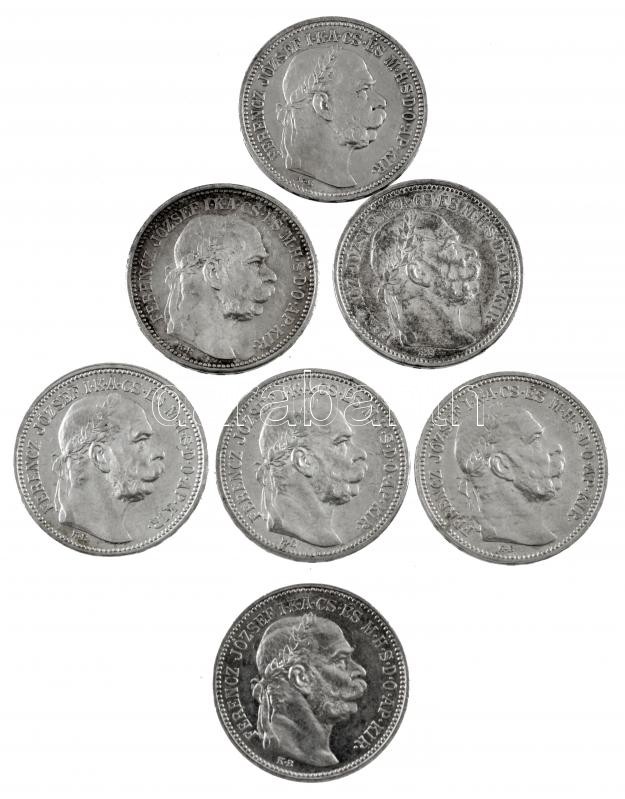 1915KB 1K Ag 'Ferenc József' (7x) T:1- Adamo K5.1 - Image 2