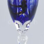 Ajka kristály: 6db pezsgős pohár, hibátlan, jelzés nélkül, m: 22,5 cm - Image 2