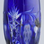 Ajka kristály: 6db pezsgős pohár, hibátlan, jelzés nélkül, m: 22,5 cm - Image 3