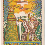 1926 Hadúr segítsen a magyar feltámadáshoz! Kiadja a 'Turul' Szövetség A Magyar Egyetemi és Főiskolai Bajtársi Egyesületek Országos Központja / Hungarian irredenta propaganda art postcard s: Piroska J. (EK)