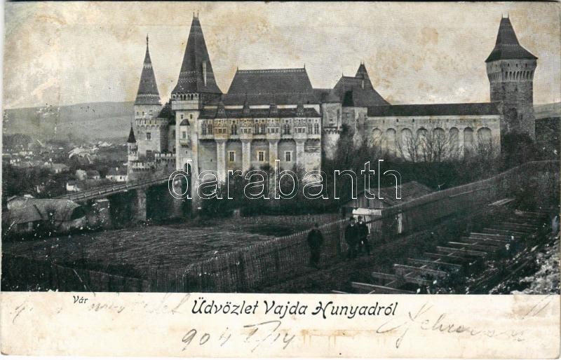 1904 Vajdahunyad, Hunedoara; vár / castle (r)