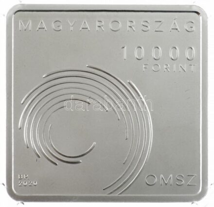2020. 10.000Ft Ag '150 éves az Országos Meteorológiai Szolgálat' tanúsítvánnyal T:PP