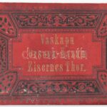 cca 1880 Vaskapu, Orsova-Kazán, 12 db db képest tartalmazó leporelló, elejében hibákkal, 8×12 cm
