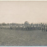 ~1918 Bucsacs, Buchach, Buczacz; A 38. rohamzászlóalj katonái egy rohamtanfolyamon / K.u.k. Sturmbaon / WWI Austro-Hungarian military, assault soldiers' group photo (EK)