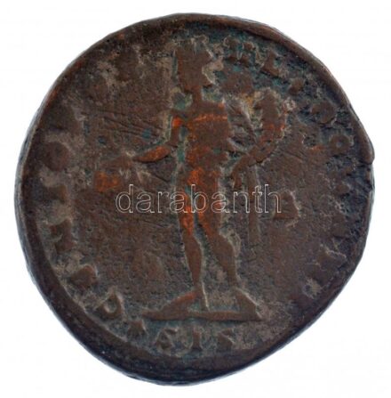 Római Birodalom / Siscia / Diocletianus 299. AE Follis bronz (10,50g) T:2- Roman Empire / Siscia / Diocletian 299. AE Follis bronze 'IMP C DIOCLETIANVS PF AVG / GENIO POP-VLI ROMANI - B - star SIS' (10,50g) C:VF RIC VI 95