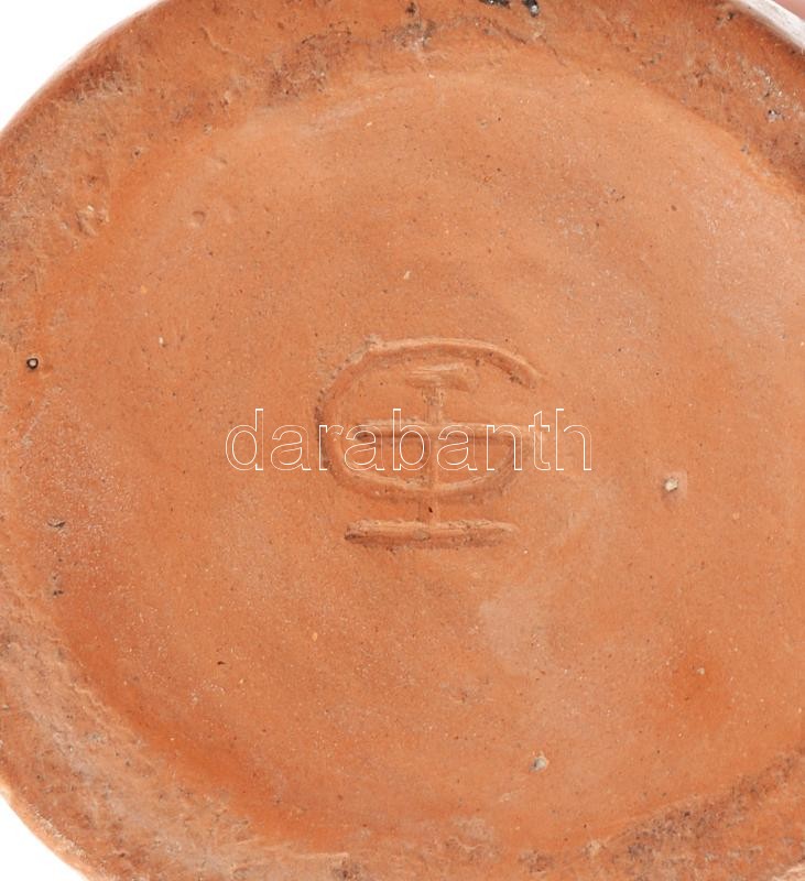 GI jelzéssel: Figurális váza, ragasztott, m: 38 cm - Image 3