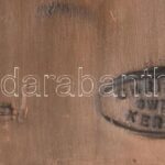 Sweden Christina Keramik retró falplasztika, jelzett, hibátlan, 15x9 cm - Image 2
