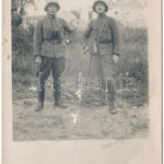 1918 Osztrák-magyar katonatisztek az olasz fronton / K.u.k. Sturmbaon / WWI K.u.k. military, assault soldiers in the Italian front. photo (EK)