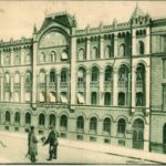 1906 Budapest VIII. A Magyarországi Munkások Rokkant- és Nyugdíjegyletének háza. József utca 23. (EK)