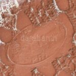 Prágai retró váza, jelzett, hibátlan, m: 8 cm - Image 2