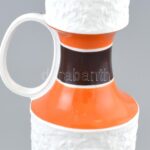 KPM Berlin retró porcelán füles váza. Hibátlan. Jelzett, m: 29,5 cm - Image 2