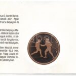 1992. Papp László (1947-) 'Barcelonai Olimpia- Magyar Csapat' bronz emlékérem érmés borítékban, bélyeggel, első napi és alkalmi bélyegzéssel (42,5mm) T:1 - Image 2