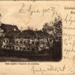 1905 Zalaapáti, Zala-Apáti templom és rendház. Mérei Ignác kiadása (EB)