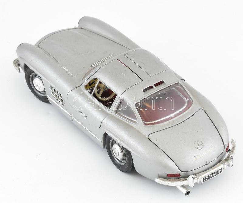 Burago nagy méretű fém játék Mercedes, hűtőrács hiányzik, nyitható 25 cm - Image 2