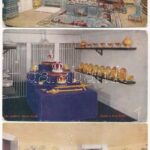 The Queen's Doll House. Raphael Tuck & Sons Oilette The Queen's Doll House Series - 6 db régi képeslap / 6 pre-1945 postcards