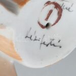 Drasche Popey, kézzel festett porcelán, pipája hiányzik, jelzett, m: 16 cm - Image 4