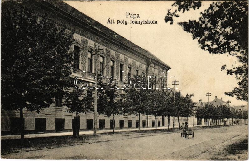1921 Pápa, Állami polgári leányiskola (EK)
