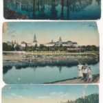 24 db RÉGI történelmi magyar város képeslap vegyes minőségben / 24 pre-1945 historical Hungarian town-view postcards in mixed quality