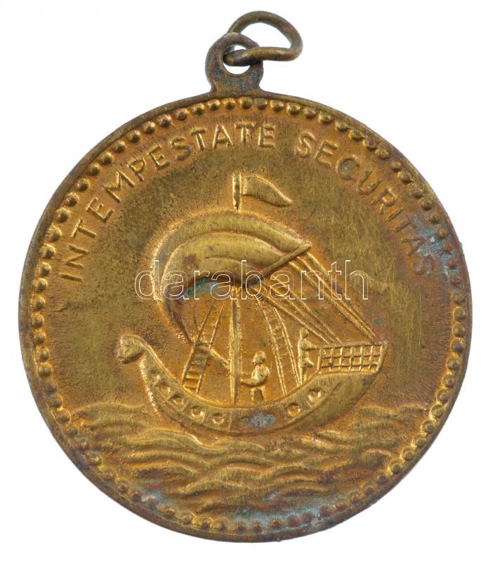 DN 'Sárkányölő Szent György' kétoldalas, fém emlékérem (23mm) T:2- korr. - Image 2