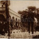 1924 Abbazia, Opatija; szálloda terasza / hotel terrace. photo