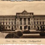 1918 Lviv, Lwów, Lemberg; Landtagsgebäude / state parliament building (EK) + 'K.u.k. Festungszeugsabteilung No. 8.'