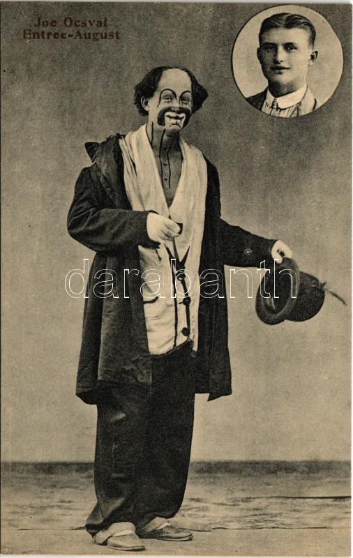 Joe Ocsvai Entree-August / Cirkuszi bohóc / circus clown