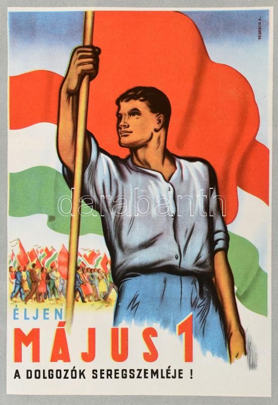 A Magyar Szabad Szakszervezetek Országos Szövetsége (Szakszervezeti Tanács) jelentése a XVII. küldöttközgyűlésnek. 1898-1948. (Bp., 1948, Athenaeum, Klösz és Piatnik-ny.), 209+(60) p. Számos szövegközi és egészoldalas, - Image 3