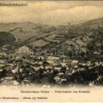 Körmöcbánya, Kremnitz, Kremnica; látkép. Braun Ármin kiadása / general view