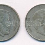 1947. 5Ft Ag 'Kossuth' (2x) T:2-,3 patina Adamo F8.1