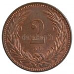 1901KB 2f bronz műanyag kapszulában T:1,1- patina Adamo K2