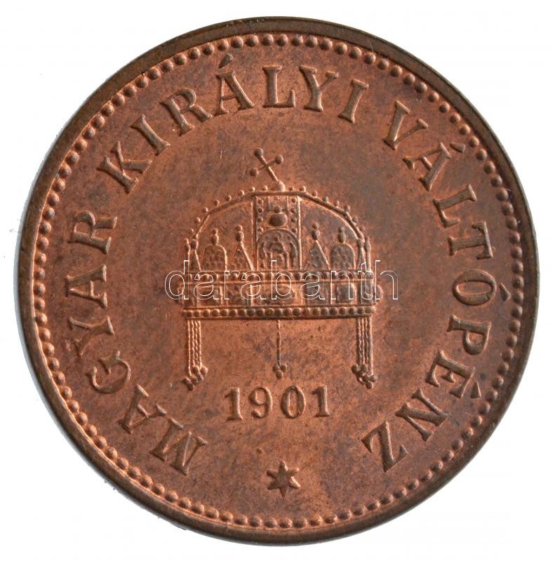 1901KB 2f bronz műanyag kapszulában T:1,1- patina Adamo K2 - Image 2