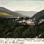 1905 Trencsénteplic, Trencianske Teplice; nyaralók / villas (EK)