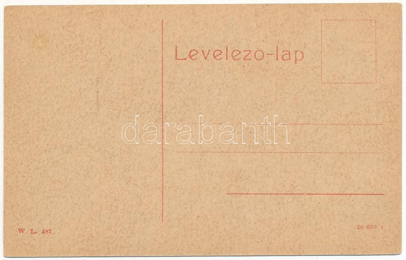 Nyitra, Nitra; Nyitra vize az uszodával, fürdőzők, csónakok. W.L. 487. / riverside, swimming pool, bathers, rowing boats - Image 2