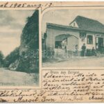 1905 Zernest, Zernyest, Zarnesti; Propaste, Robert Binder üzlete és saját kiadása / shop (EK)