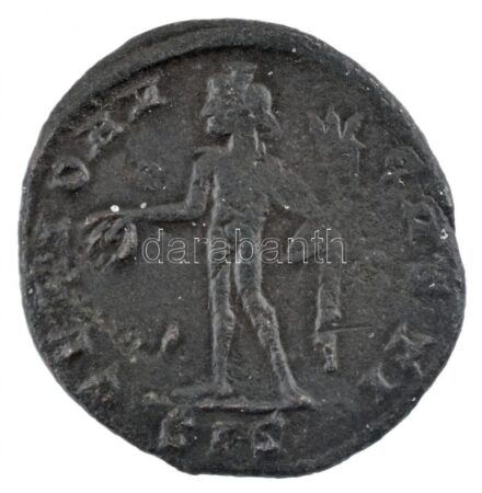 Római Birodalom / Siscia / II. Maximinus 311. AE Follis bronz (6,25g) T:2- Roman Empire / Siscia / Maximinus II 311. AE Follis bronze 'IMP MAXIMINVS PF AVG / GENIO AV-GVSTI - crescent - epsilon(?) - SIS' (6,25g) C:VF RIC VI 207c