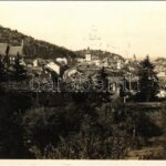 1941 Brassó, Kronstadt, Brasov; látkép a várból / from the castle. photo