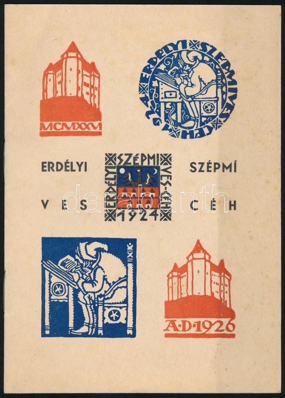 1924 Erdélyi Szépmíves Céh prospektus, 9p
